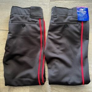Mizuno Softball Sport Pants with Reinforced Knees BUNDLE, Women’s Sz 2